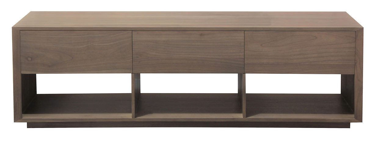 Oscar 3 Drawer Entertainment Unit (Latte)