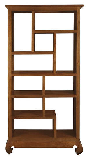 Dynasty 10 Cube Display Shelf (Light Pecan)