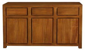 Amsterdam 3 Door 3 Drawer Buffet (Light Pecan)