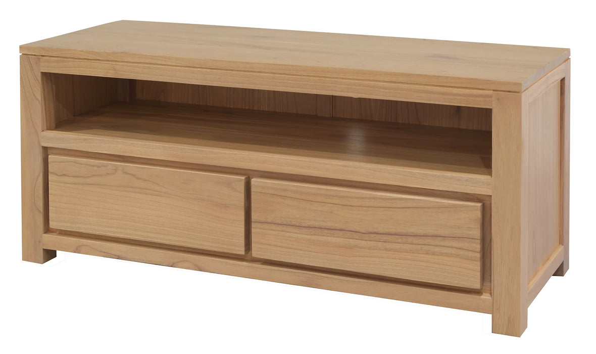 Amsterdam 2 Drawer Entertainment Unit (Natural)