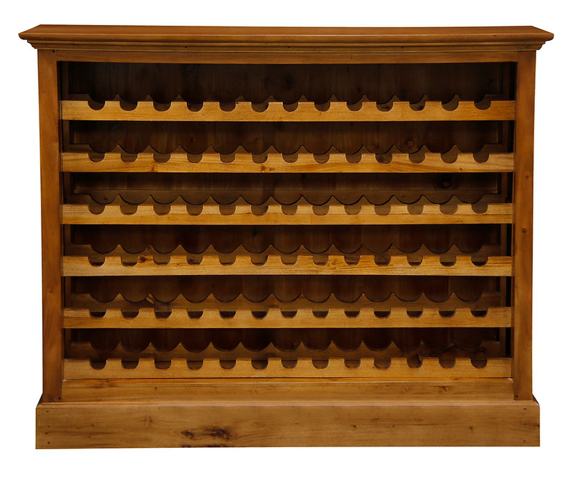 Tasmania Wine Rack Large - 78 Wine Bottles (Light Pecan)