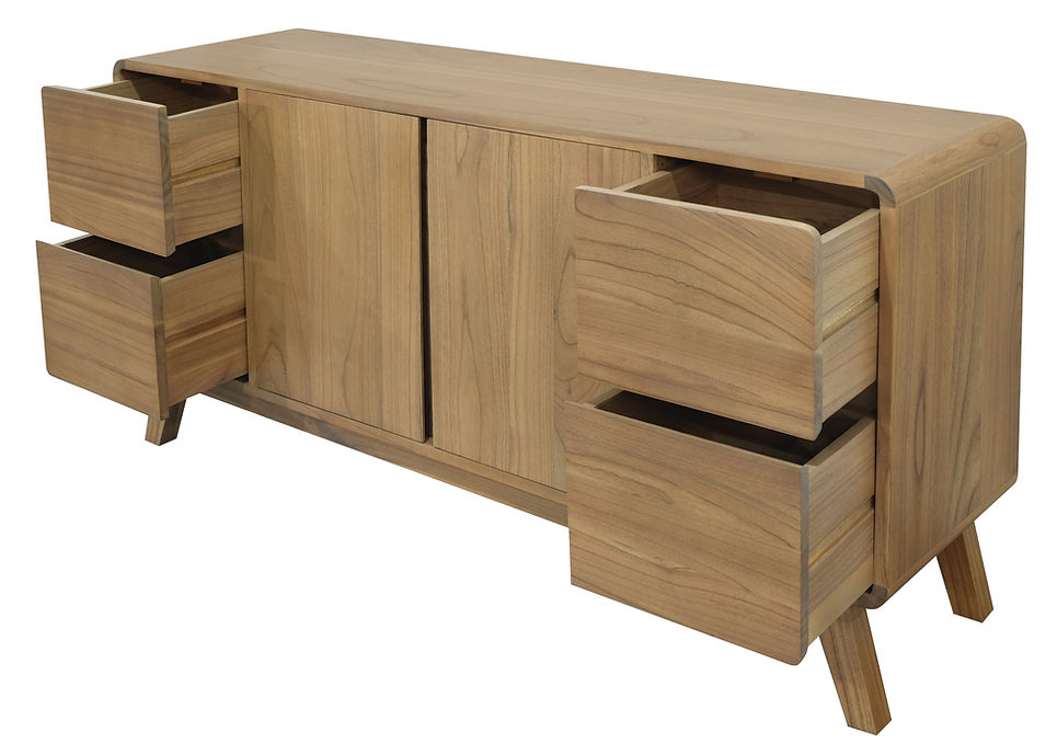 Providence 2 Door 4 Drawer Buffet (Natural)
