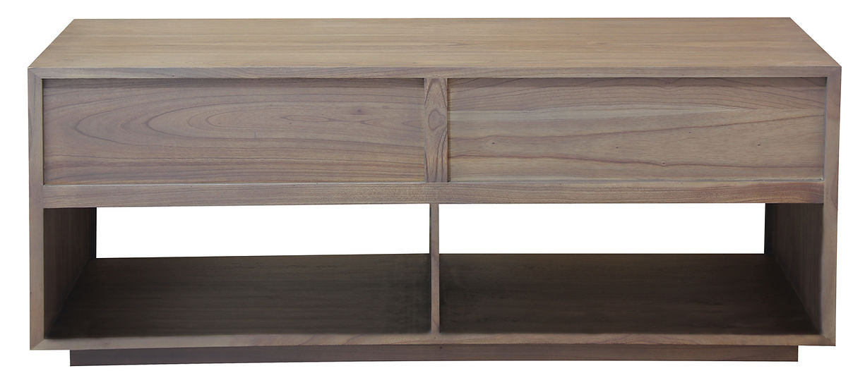 Oscar 2 Drawer Entertainment Unit (Latte)