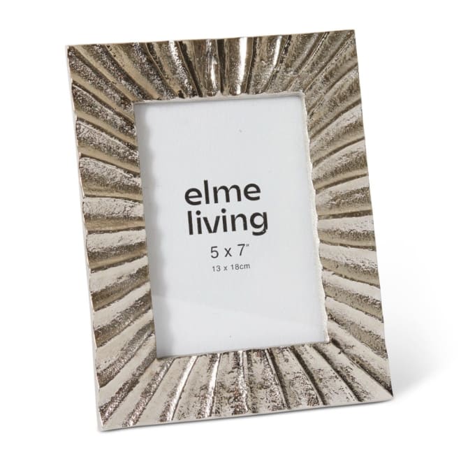 Hutchings 5 x 7" Photo Frame - Nickel, 23cm (H)