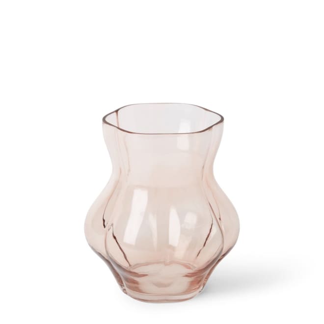Nova Vase - Soft Pink, 20cm (H)