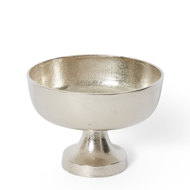 Dixson Footed Bowl - Nickel, 16cm (H)