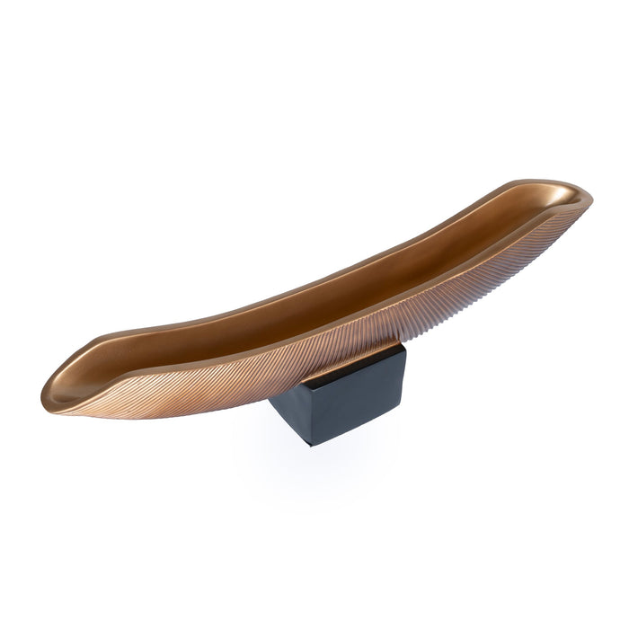 Ardoro Decorative Boat Vase - Brown