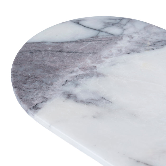 Elari Natural Marble Tray - White