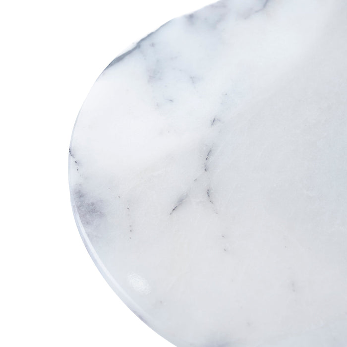 Elari Natural Marble Tray - White