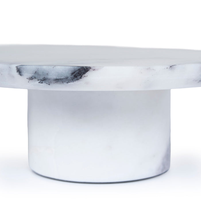 Elari Natural Marble Tray - White