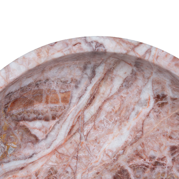 Ardena Round Marble Tray - Multicolor