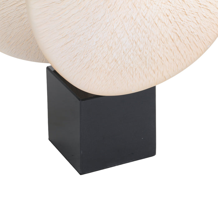 Nautara Shell Look Sculpture - Beige