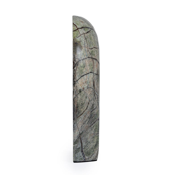 Orvia Sea Waves Marble Sculpture - Green