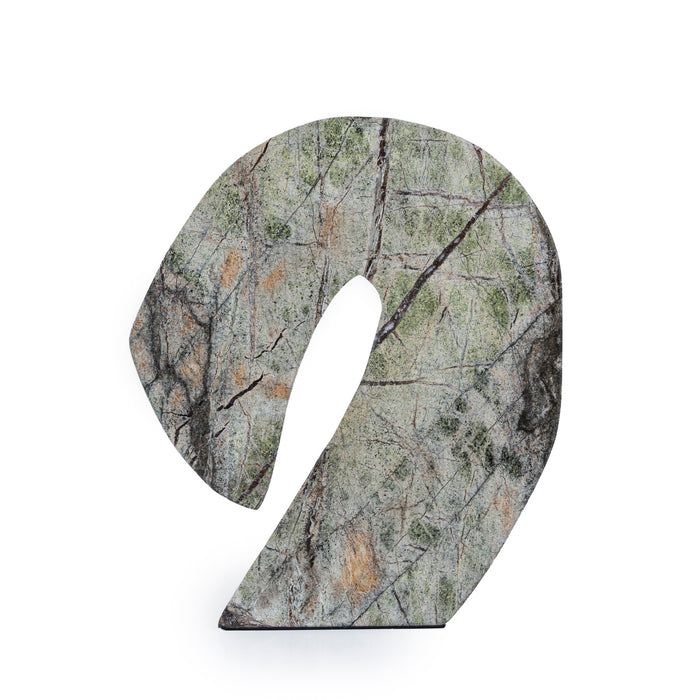 Orvia Sea Waves Marble Sculpture - Green