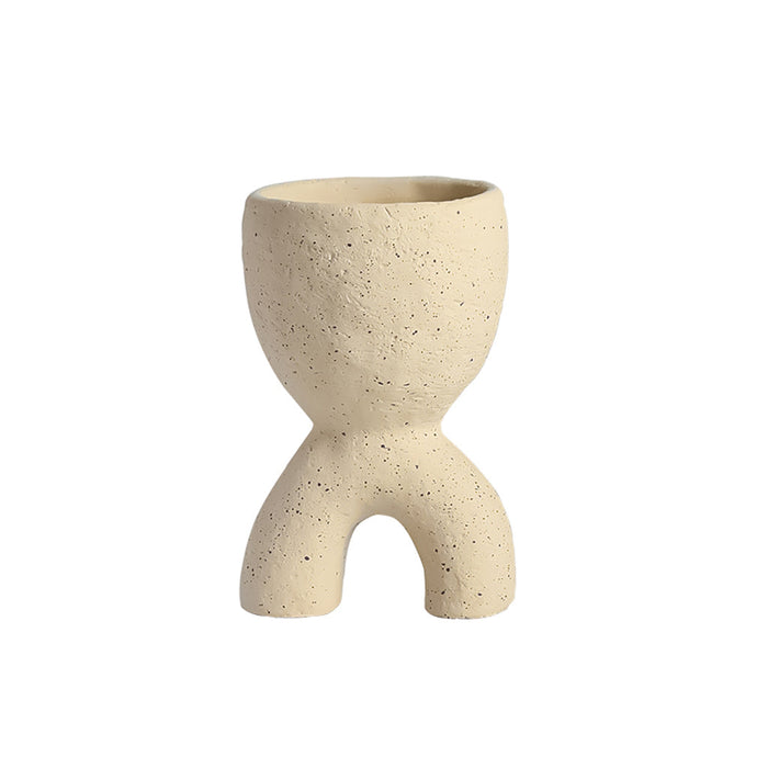 Luma Coarse Grain Cement Pot A (CFF-SN24018A)