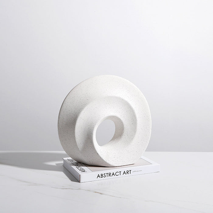 Nura Ring Hole Ceramic Ornaments (CFD-D23010)