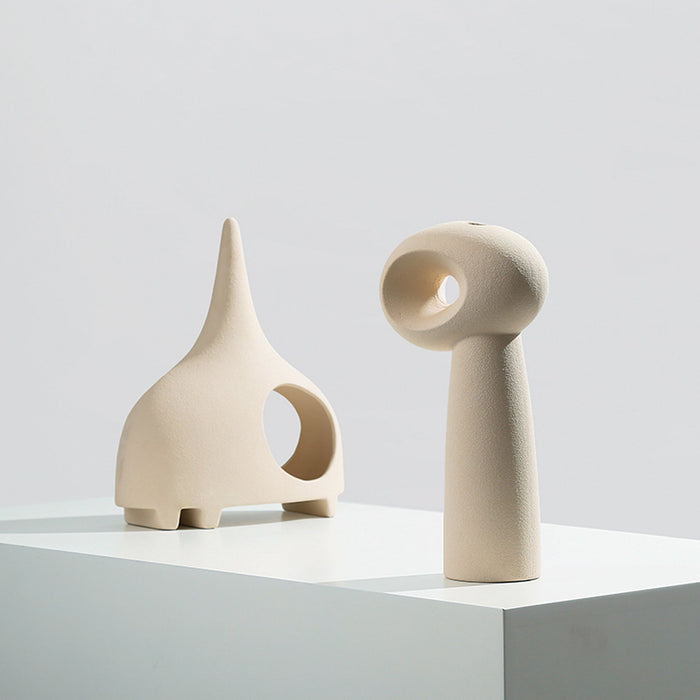 Brina Single Eye Ceramic Sclupture (CFD-D22019)