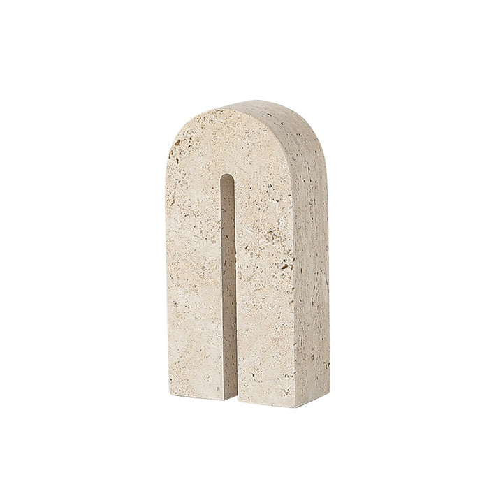 Orra Arch Decorative Marble Sclupture A - Yellow (CFB-T2208A)