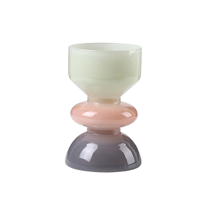 Molto Green Mouth Glass Vase B (CFB-E24051B)