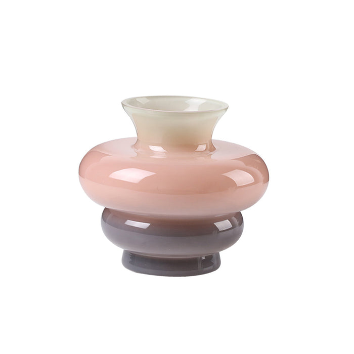 Molto Green Mouth Glass Vase C (CFB-E24051C)