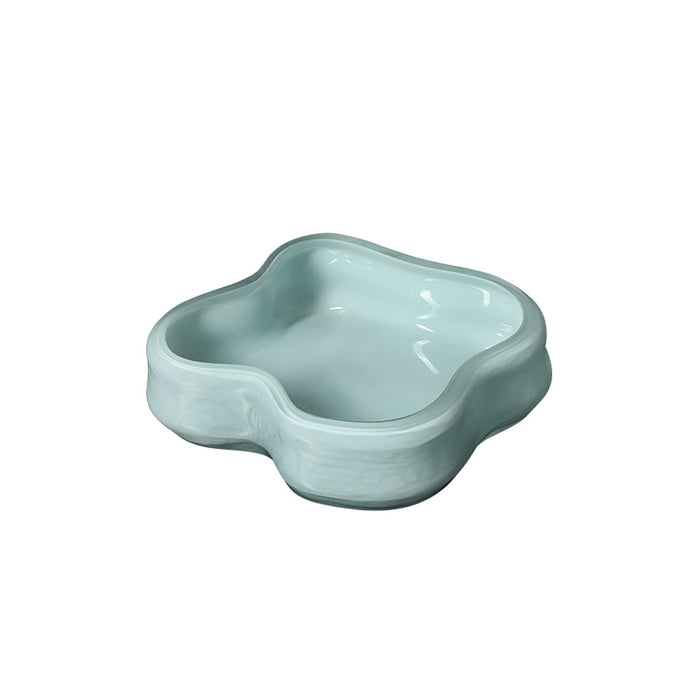 Ondra Glass Petal Plate B - Blue (CFB-E25010B)