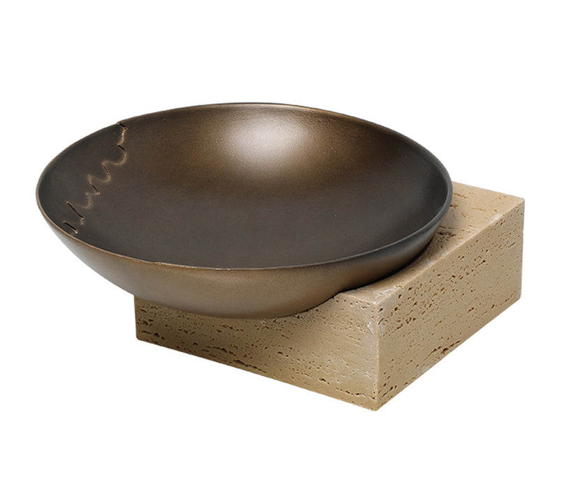 Venari Gold Inlaid Plate (CFC-SZ24075)