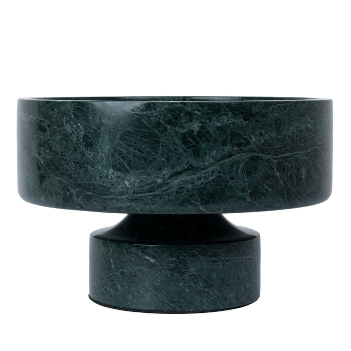 Ardena Round Marble Tray - Green