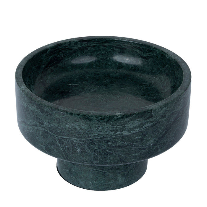 Ardena Round Marble Tray - Green