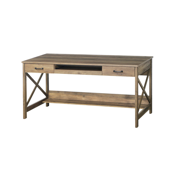 Alaska Writing Desk - Rustic Oak