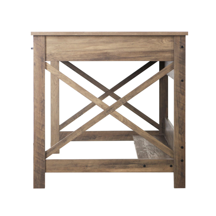 Alaska Writing Desk - Rustic Oak