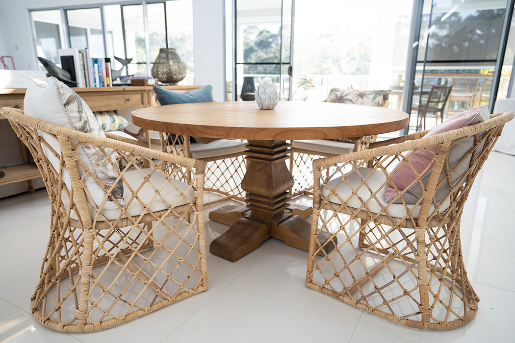 Newport Round Pedestal Table - 120cm