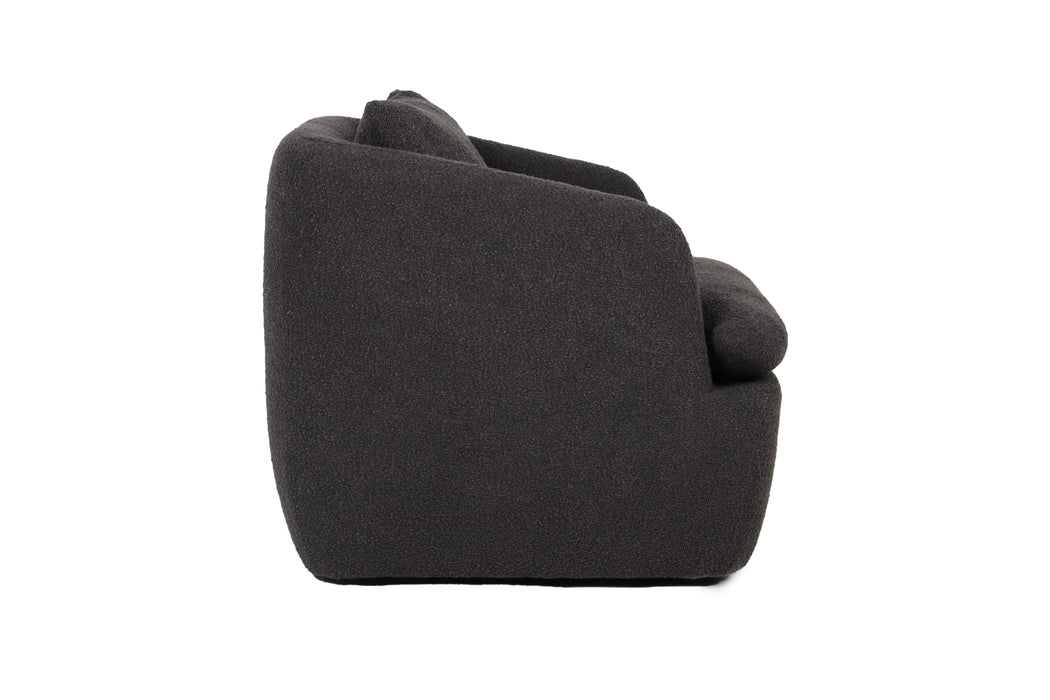 Atlantic Swivel Occasional Chair Dark Grey