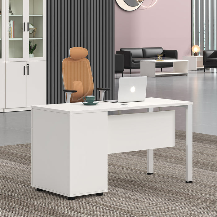 Emery 120cm Office Desk White