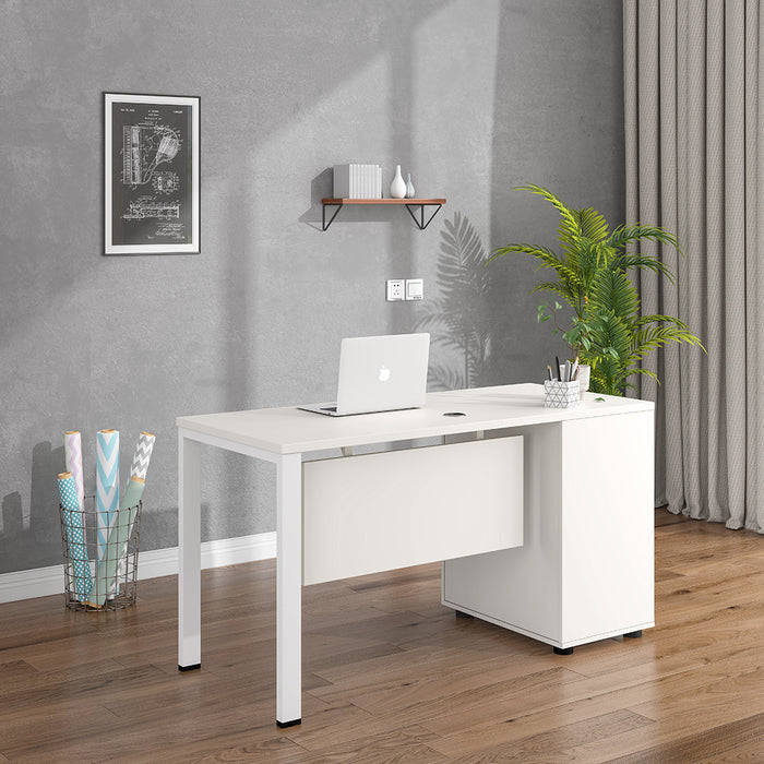 Emery 120cm Office Desk White