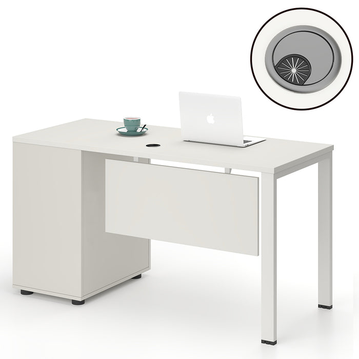 Emery 120cm Office Desk White