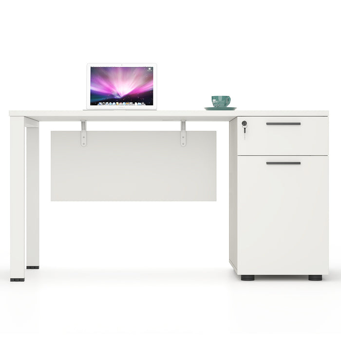 Emery 120cm Office Desk White