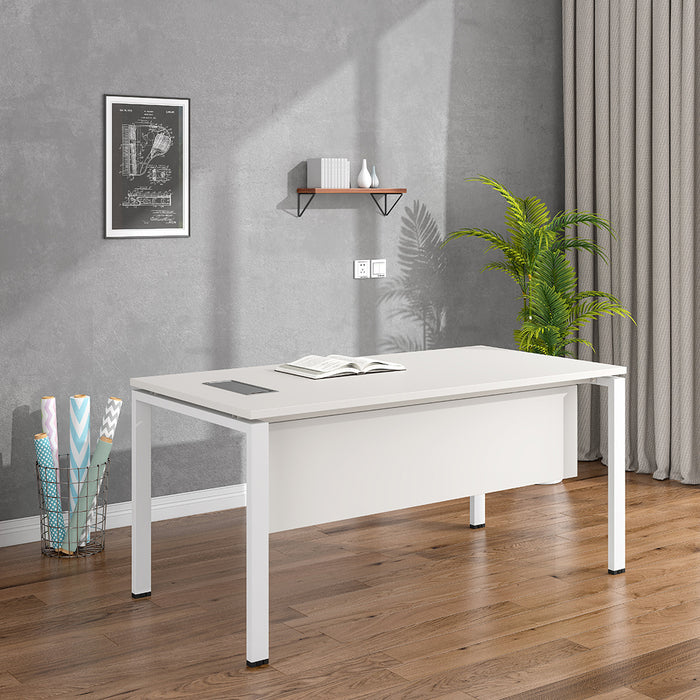 Emery 160cm Office Computer Desk White
