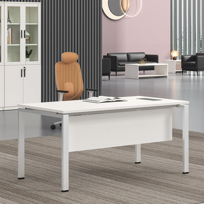 Emery 160cm Office Computer Desk White