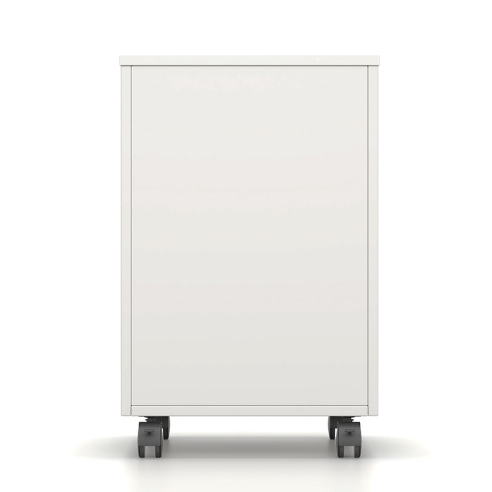 Emery Mobile Pedestal Filing Cabinet White