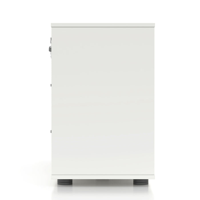 Emery Side Cabinet White