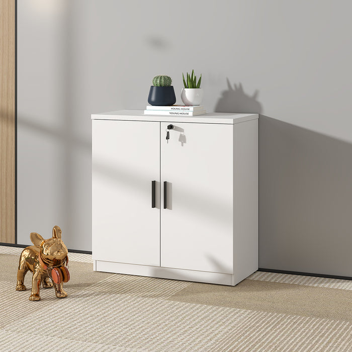 Emery File Cabinet White