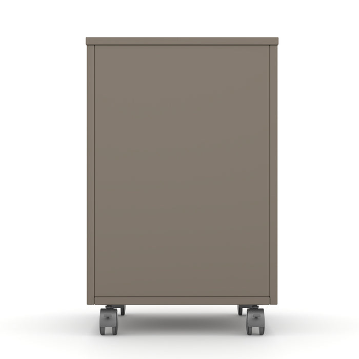 Ellis Mobile Pedestal Filing Cabinet Oak Grey