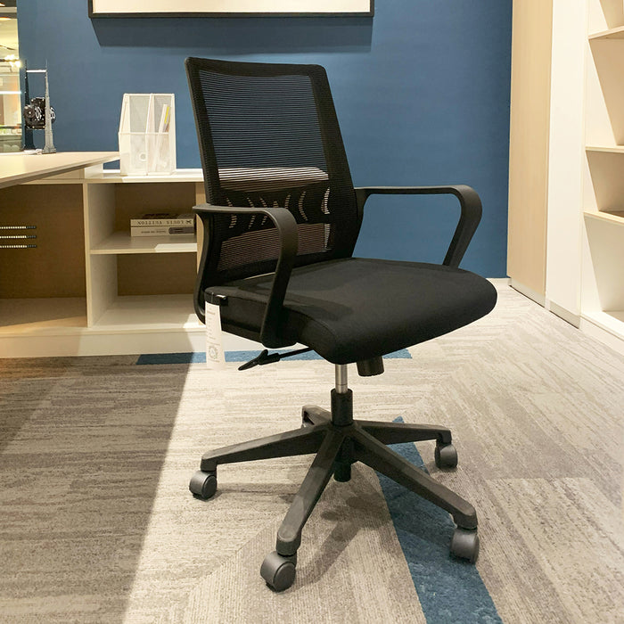 Ezel Medium Back Office Chair Black