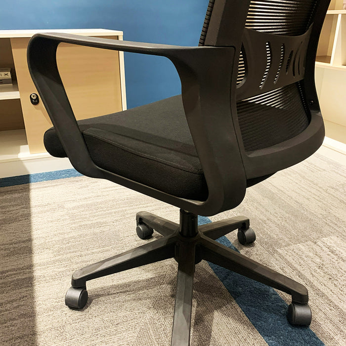 Ezel Medium Back Office Chair Black