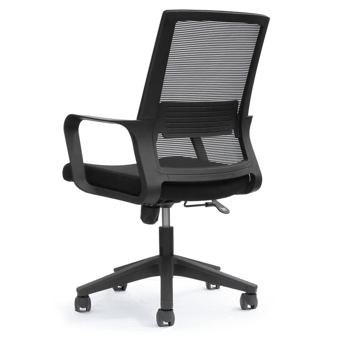 Eros Medium Back Office Chair Black
