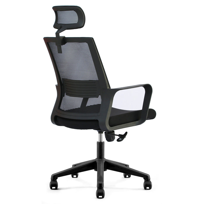 Eros High Back Office Chair  Black