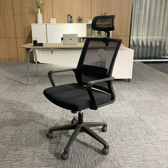 Eros High Back Office Chair  Black