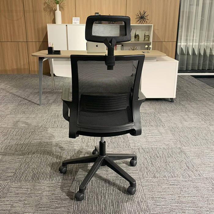 Eros High Back Office Chair  Black