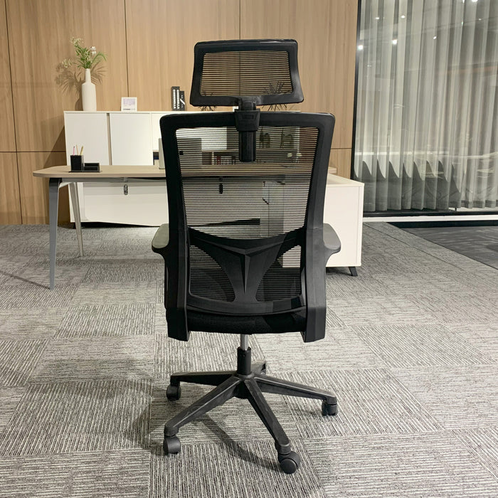 Ephron High Back Office Chair  Black