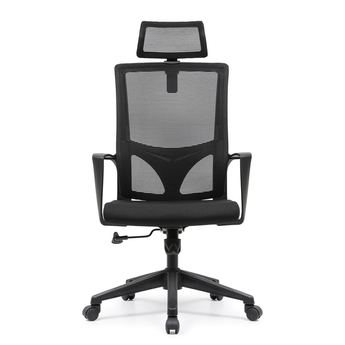 Ephron High Back Office Chair  Black